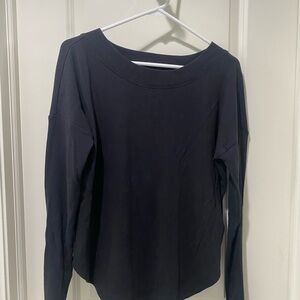 Athleta Black Presence Long Sleeve Sweatshirt/Top